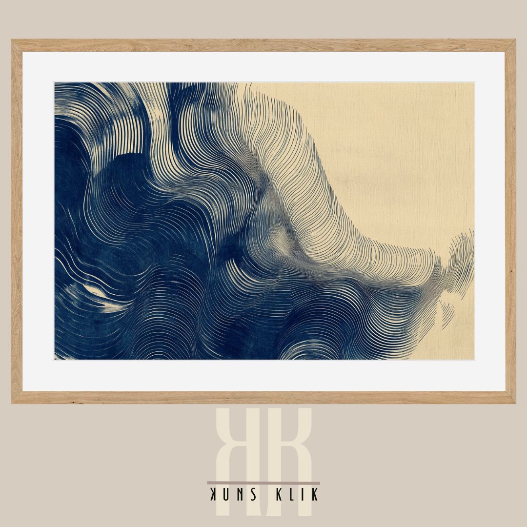 Fine Line Engraving Style Print – High-Contrast Minimalist Art