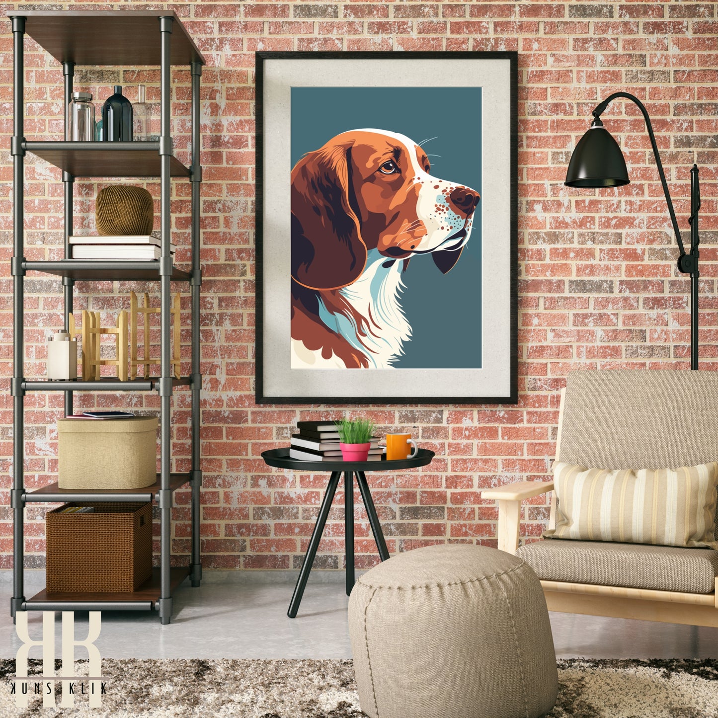 Modern Minimalist Dog Wall Art -12