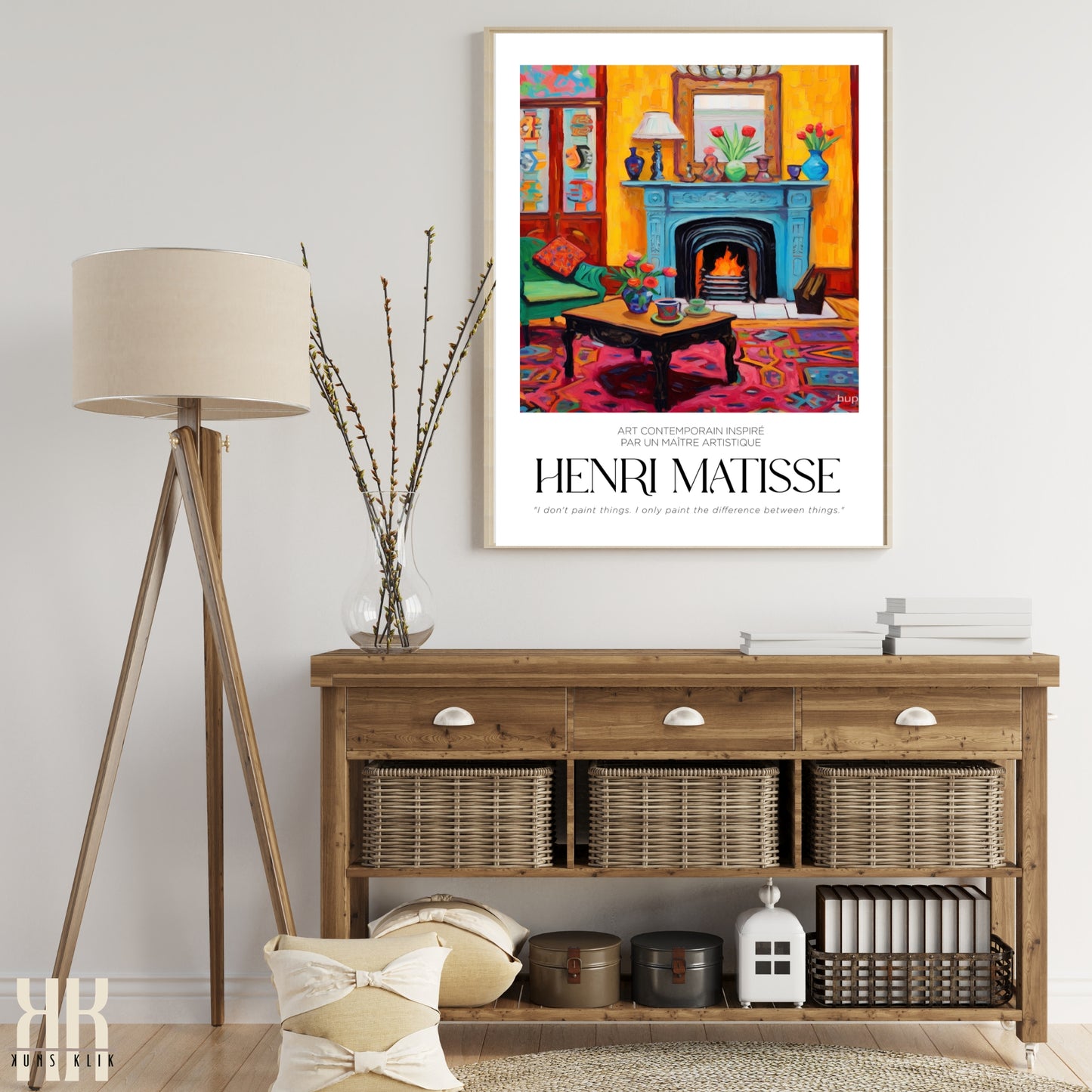 Matisse Style Inspired Modern Art Poster - 5