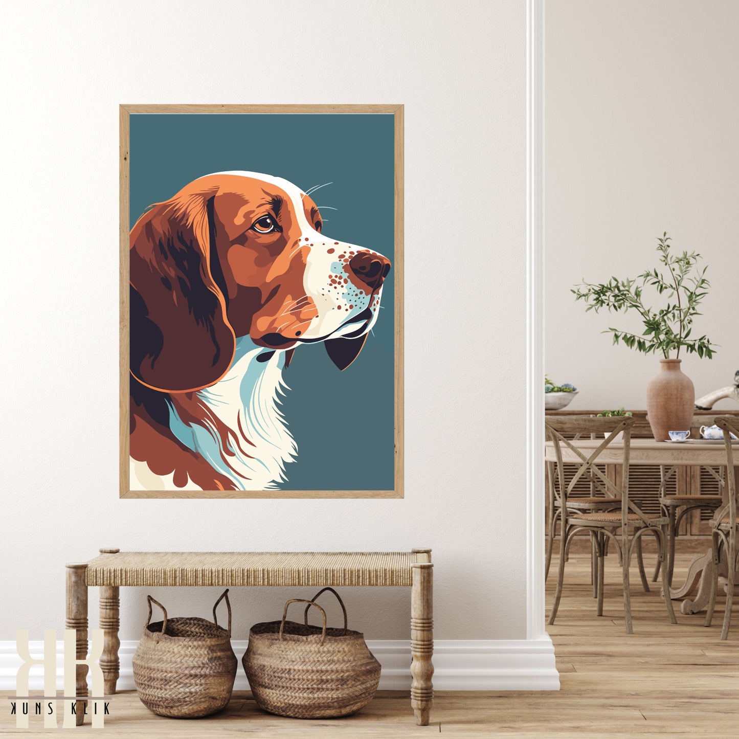 Modern Minimalist Dog Wall Art -12