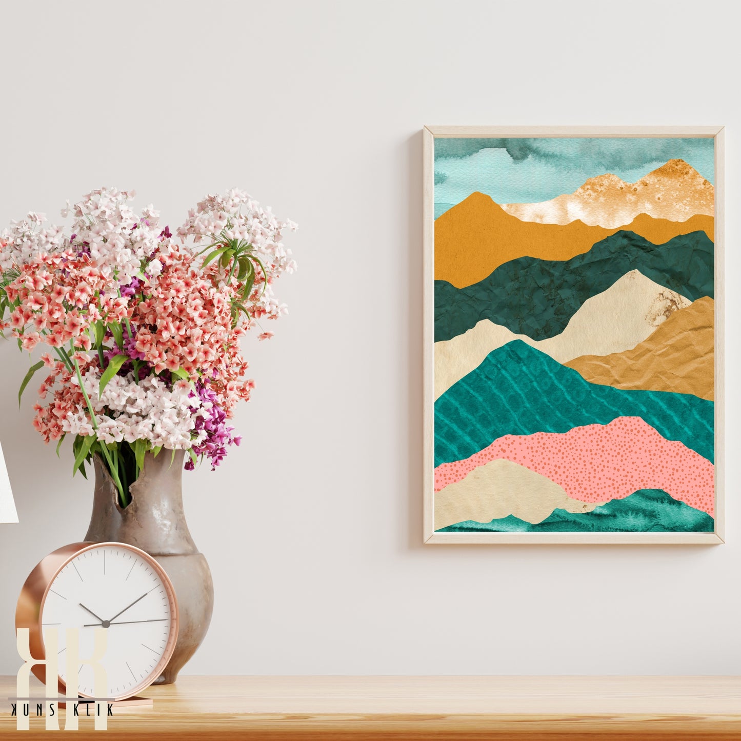 Abstract Modern Colorfull Wall Art - 1