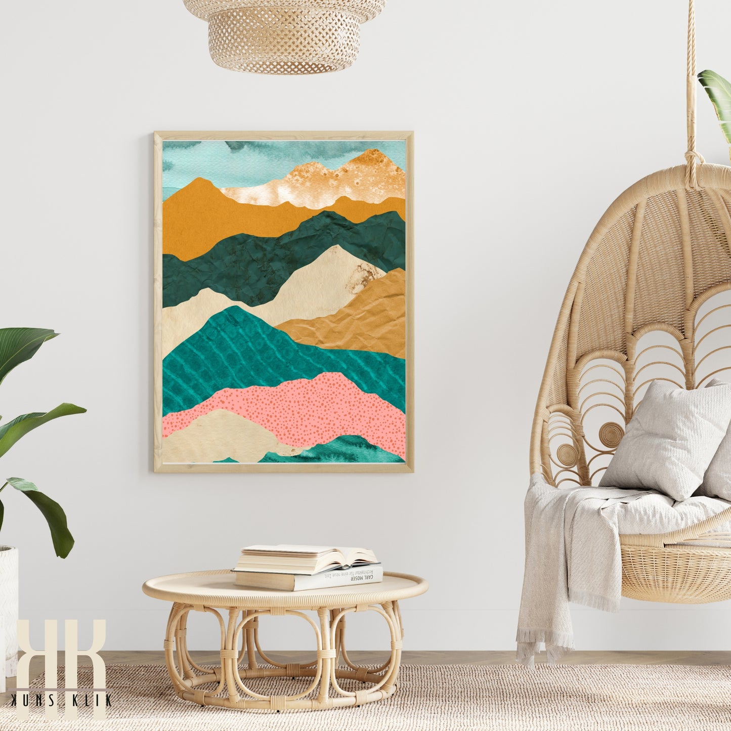 Abstract Modern Colorfull Wall Art - 1