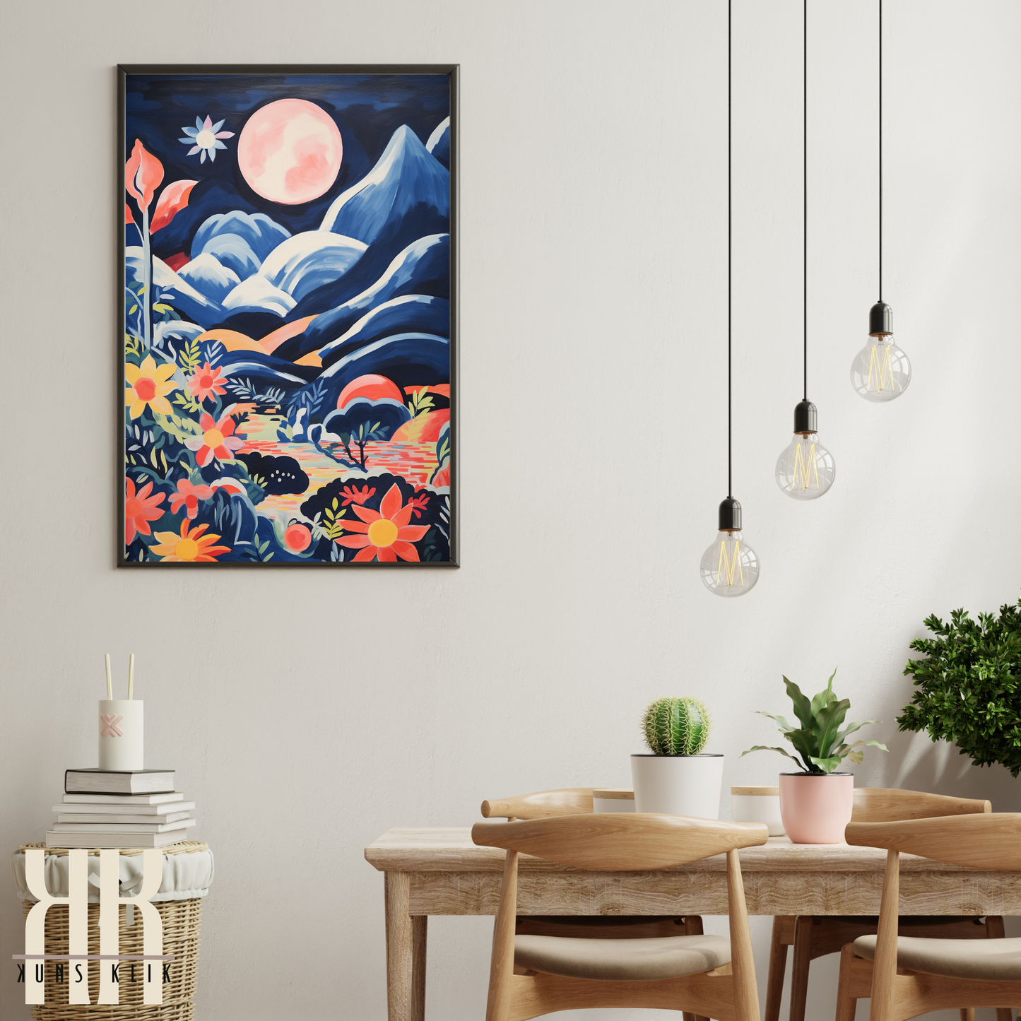 Celestial Wall Art Moon and Stars Art Prints - 10