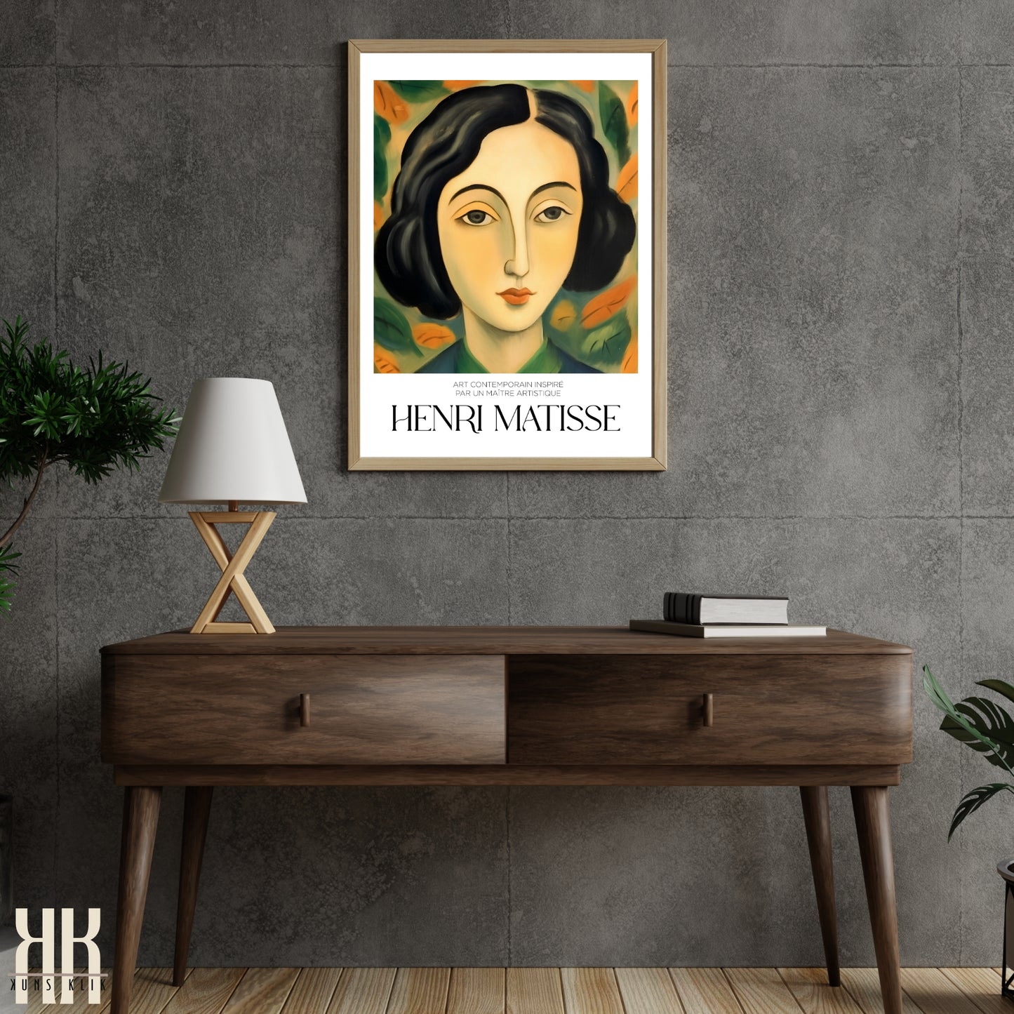 Matisse Style Inspired Modern Art Poster - 13
