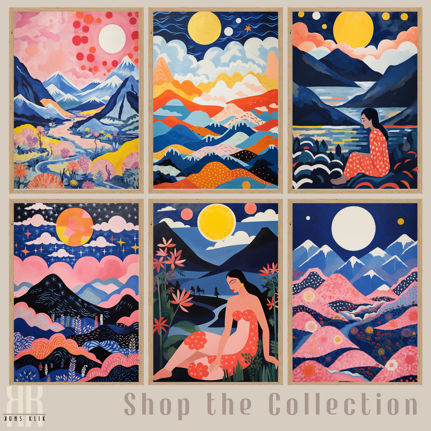 Celestial Wall Art Moon and Stars Art Prints - 10