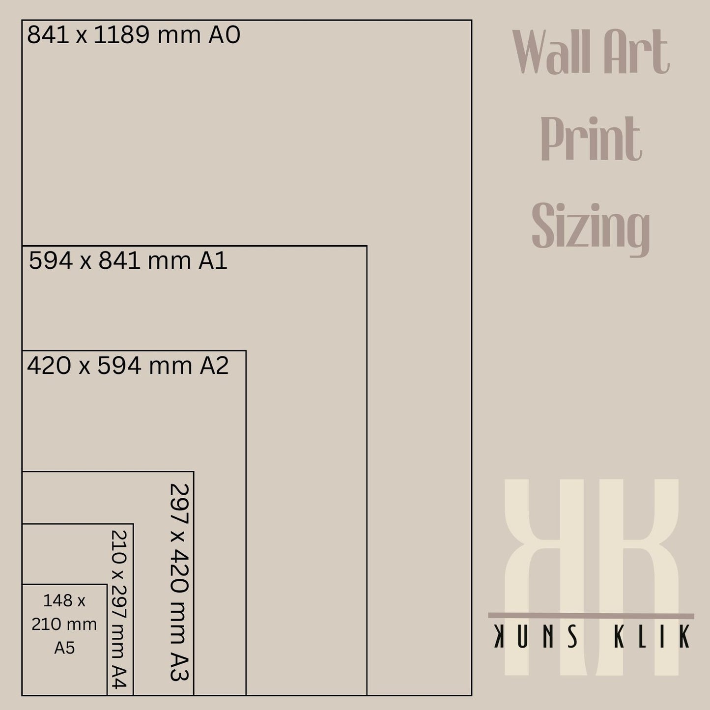 Blue Abstract Wall Art Print