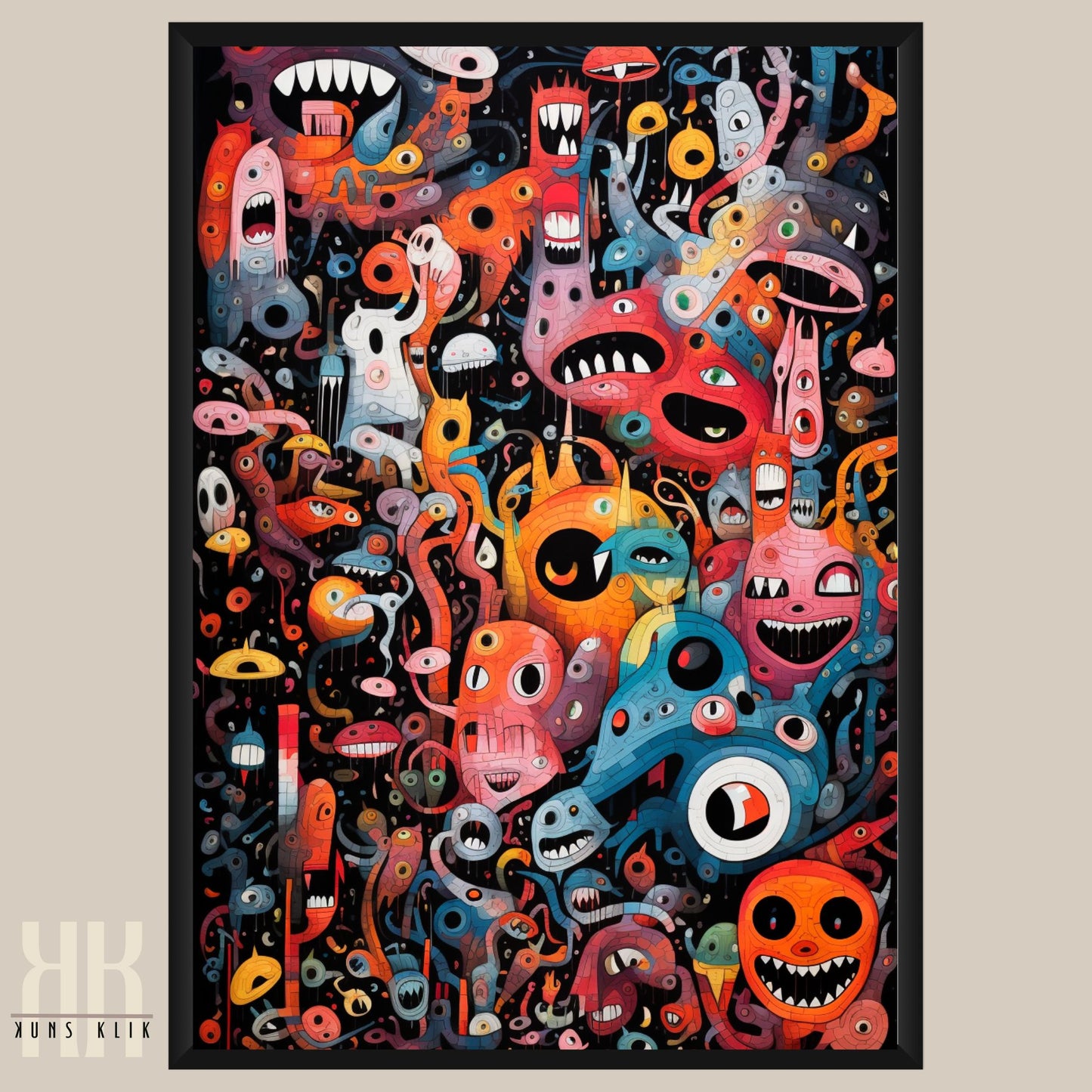Dreamlike Surreal Colourful Wall Art
