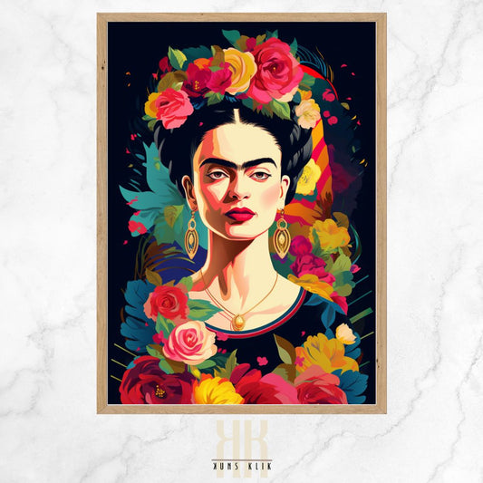 Modern Bold Frida Art Print