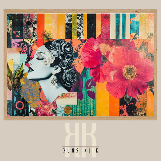 Unique Pop Art Floral Print – Feminine Maximalist