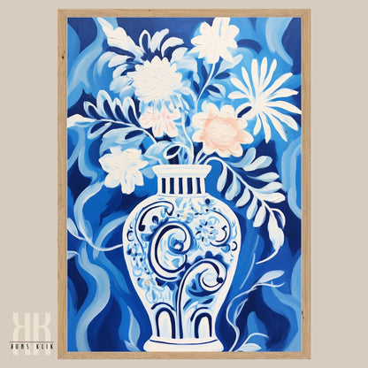 Vibrant Flower Bouquet Contemporary Wall Art - 10