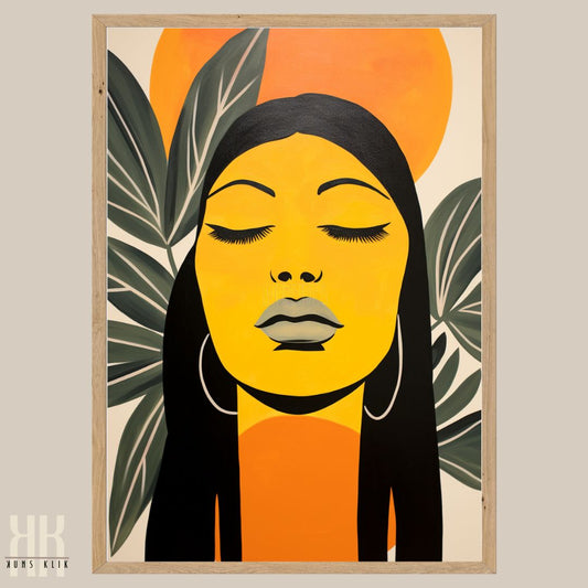 Boho Mid Century Modern Sun Mountain Women - 3
