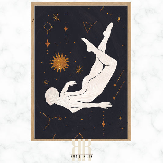 Astro Celestial Feminine Prints - 5