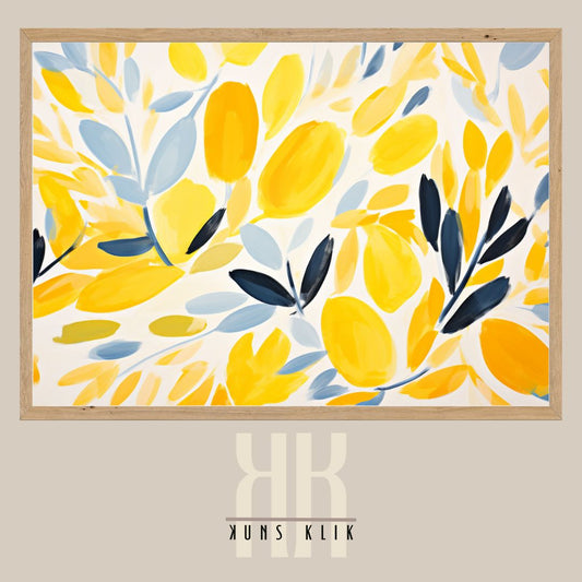 Bold Brushstrokes Nature Art Print