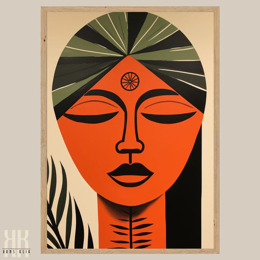 Boho Mid Century Modern Sun Mountain Women - 1