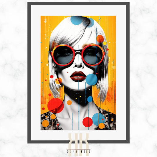 Bold Fashion Pop Art Print