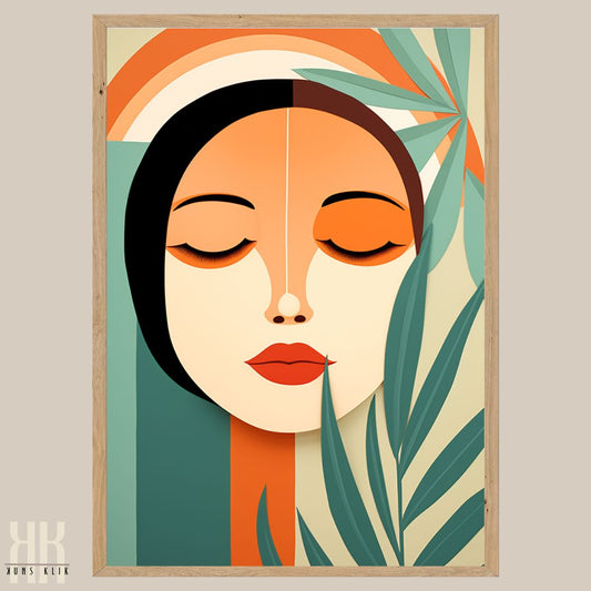 Boho Mid Century Modern Sun Mountain Women - 10