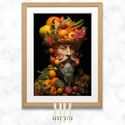 Giuseppe Arcimboldo inspired Wall Art