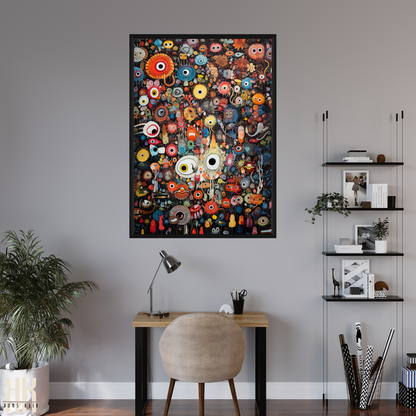 Abstract Trippy Mindscapes Artwork Print