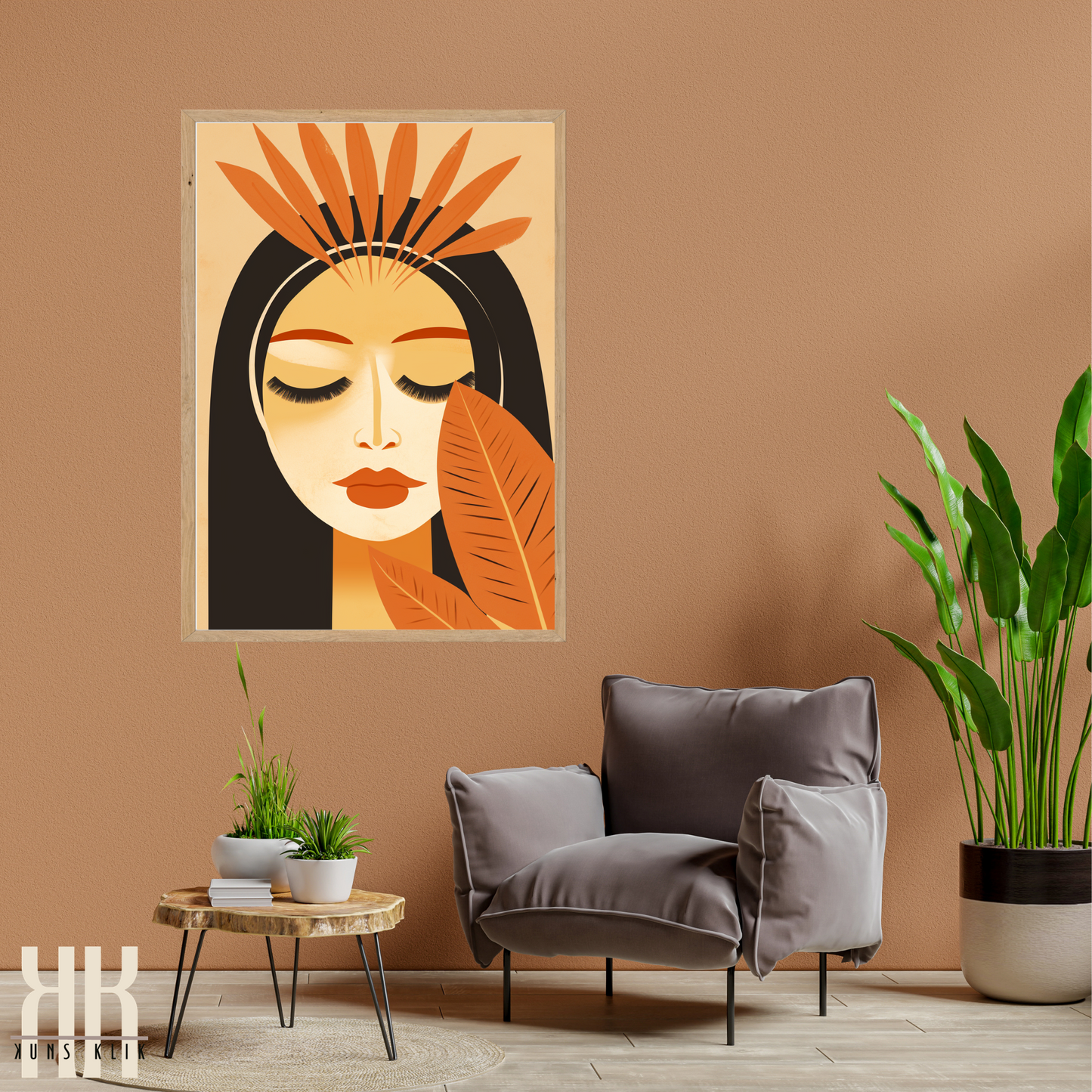 Boho Mid Century Modern Sun Mountain Women - 6