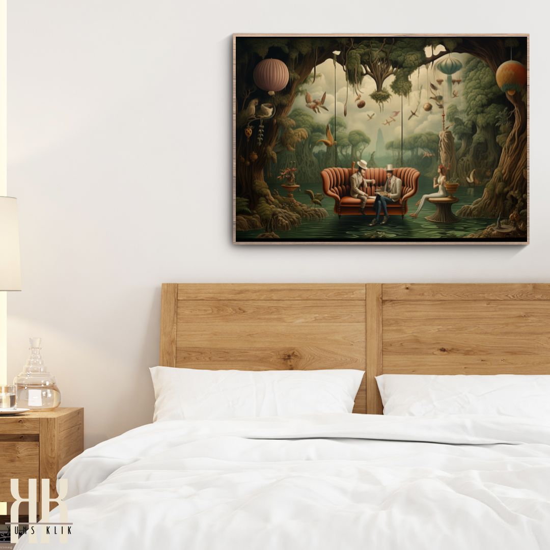 Surreal World Weird Art Print