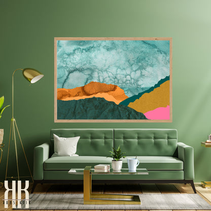 Abstract Modern Colorfull Wall Art - 12