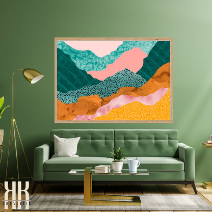 Abstract Modern Colorfull Wall Art - 8