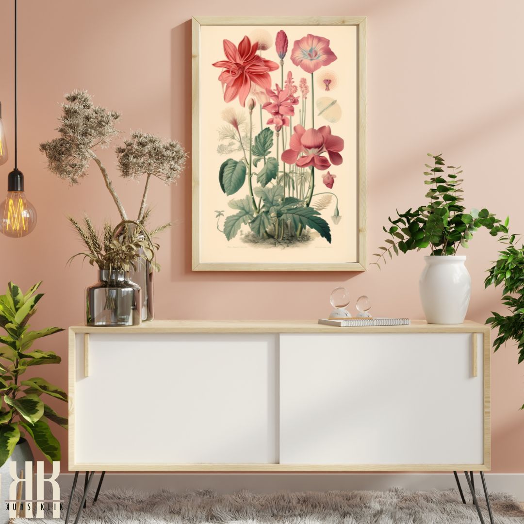 Flora and Fauna Vintage Botanist Print