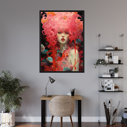 Mystical Feminine Energy Art Print