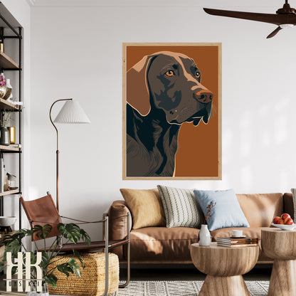 Modern Minimalist Dog Wall Art -10