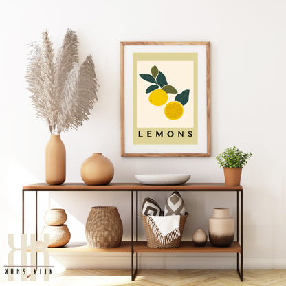 Vintage Fruit Kitchen Art Print - 4