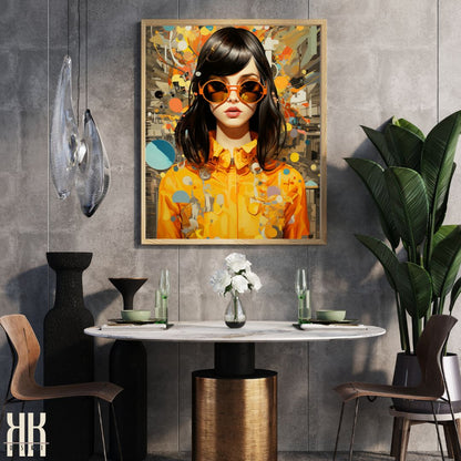 Maximalist Bold Colourful Wall Art