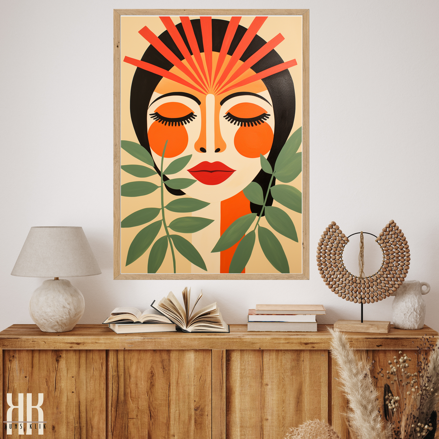 Boho Mid Century Modern Sun Mountain Women - 2