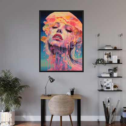 Trippy Psychedelic Wall Art Print