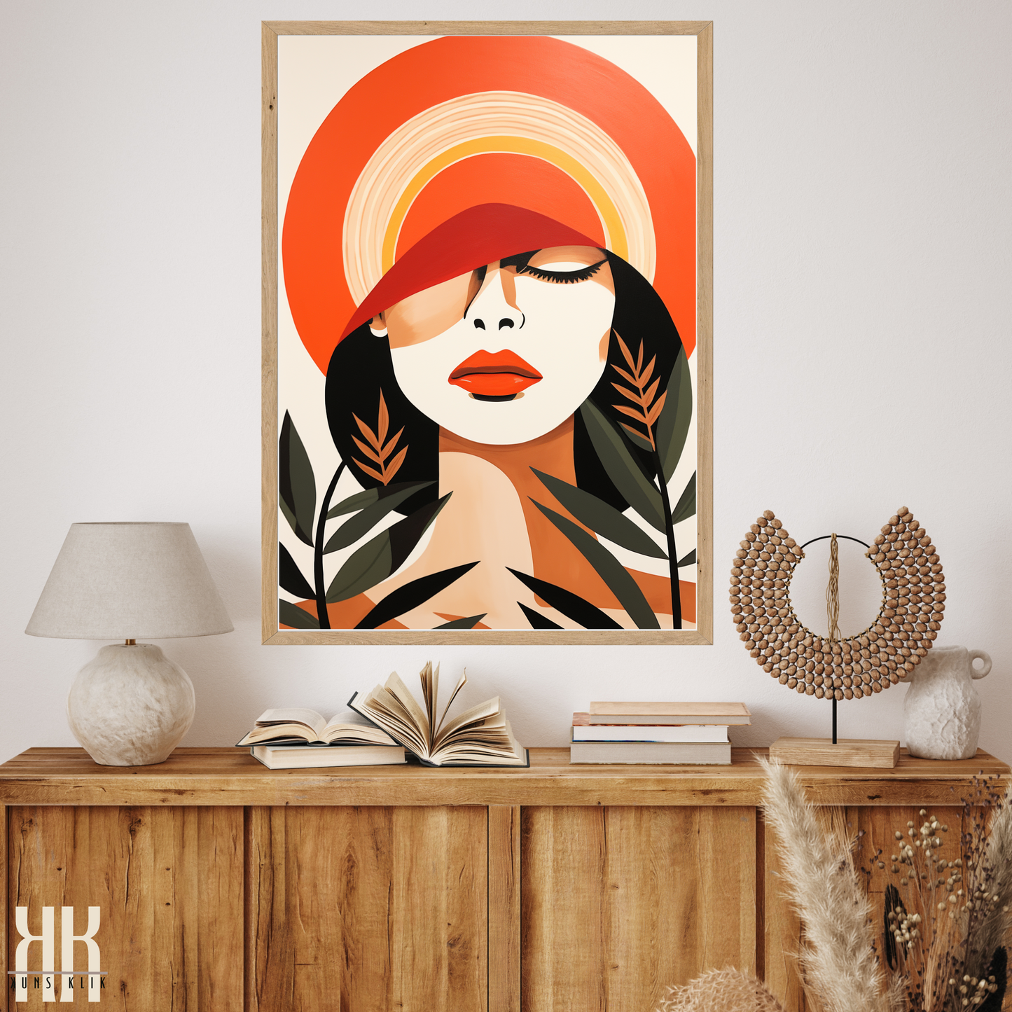 Boho Mid Century Modern Sun Mountain Women - 11