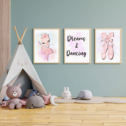 Watercolour Nursery Kids Art 3 Piece Set - 5