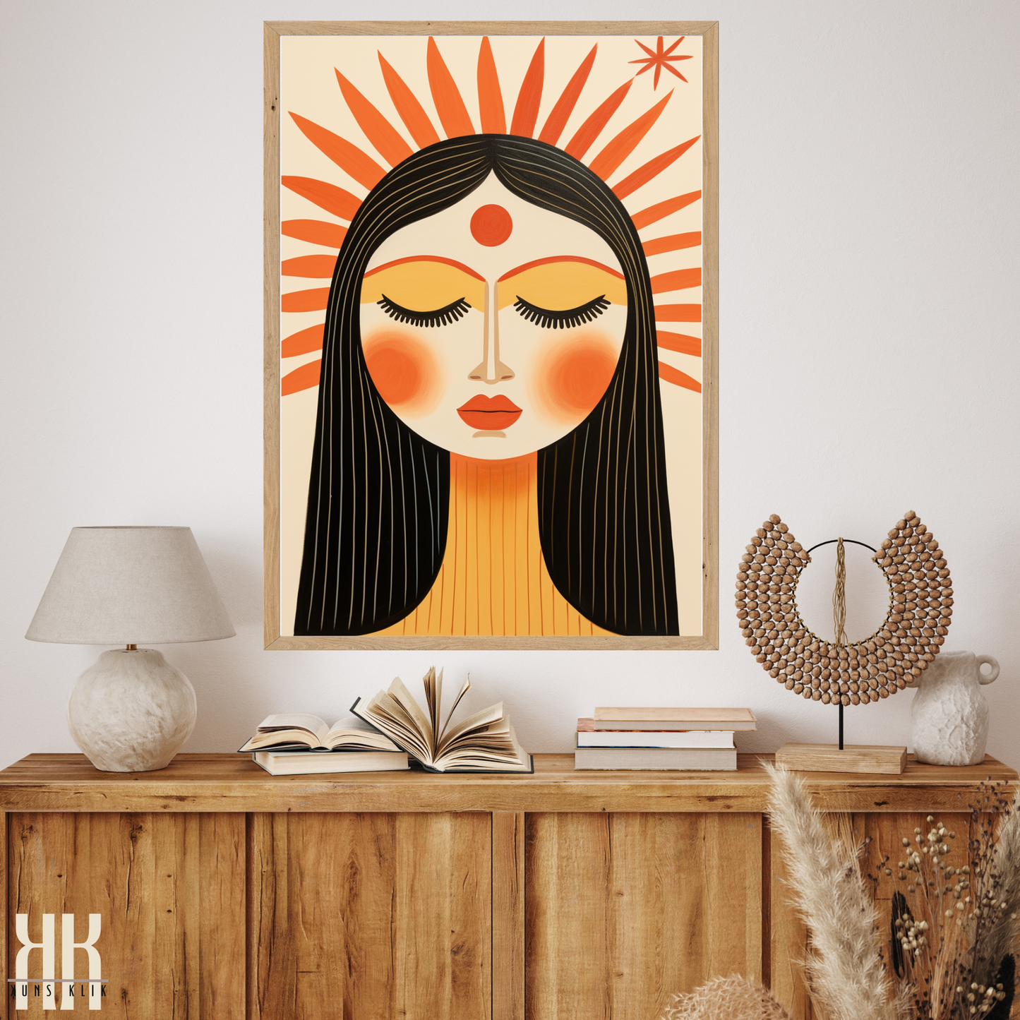 Boho Mid Century Modern Sun Mountain Women - 7