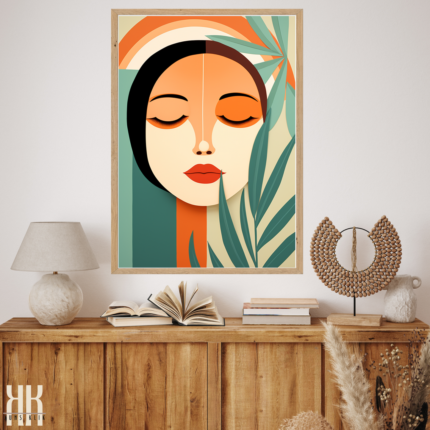 Boho Mid Century Modern Sun Mountain Women - 10