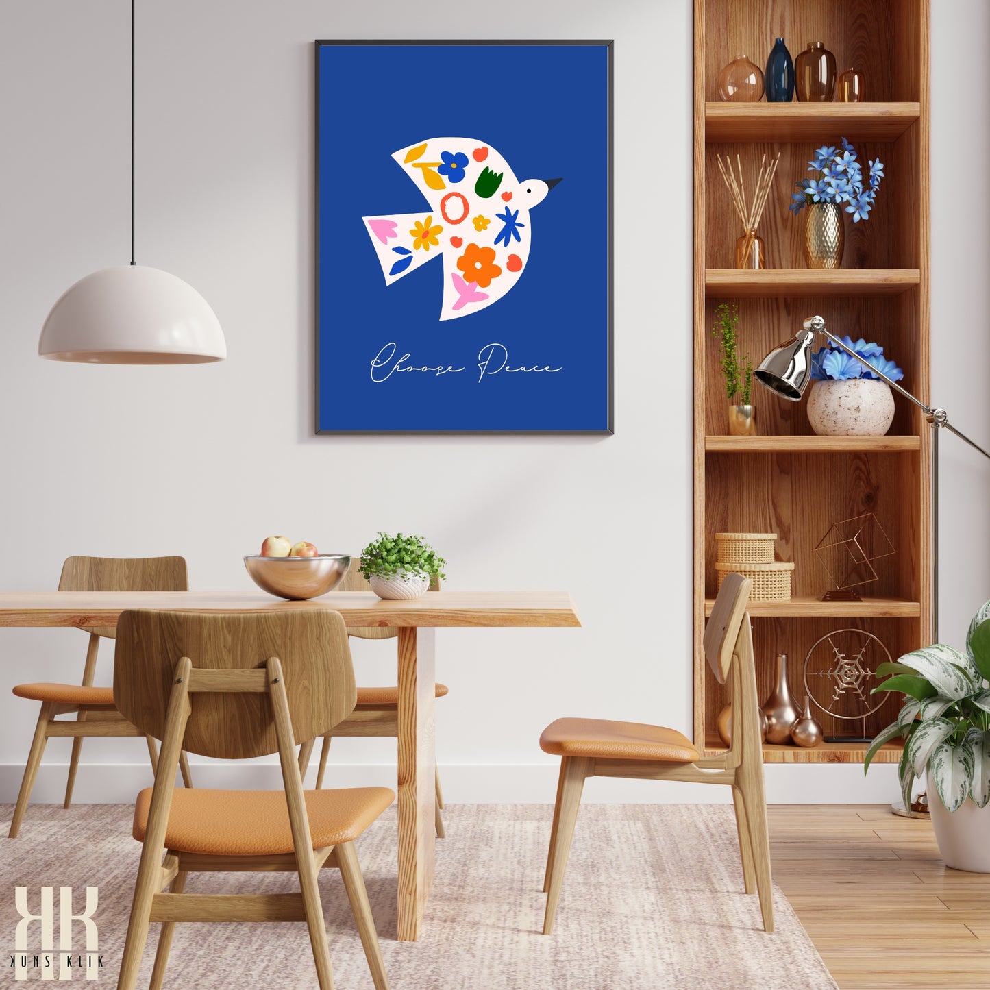 Colourful Contemporary Wall Art Poster - 18