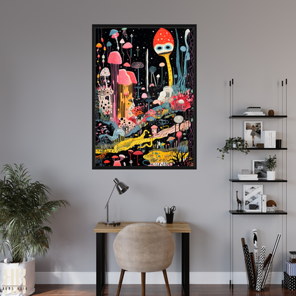 Vivid Trippy Dream Art Print