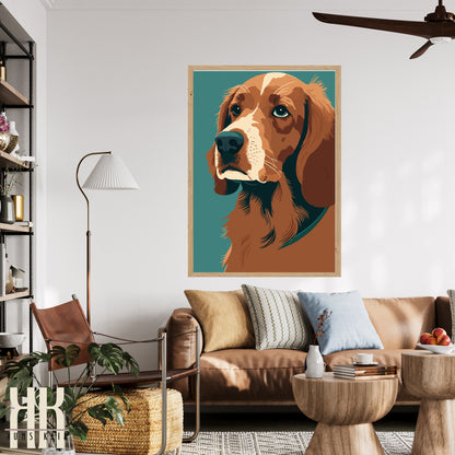 Modern Minimalist Dog Wall Art - 6