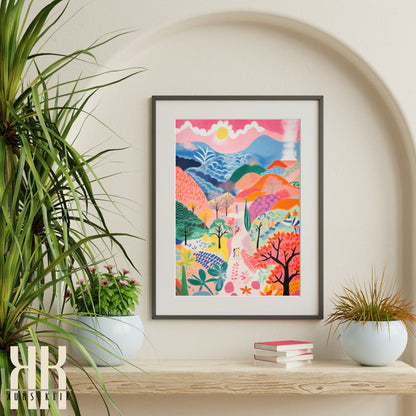 Modern Nature-Inspired Art Print