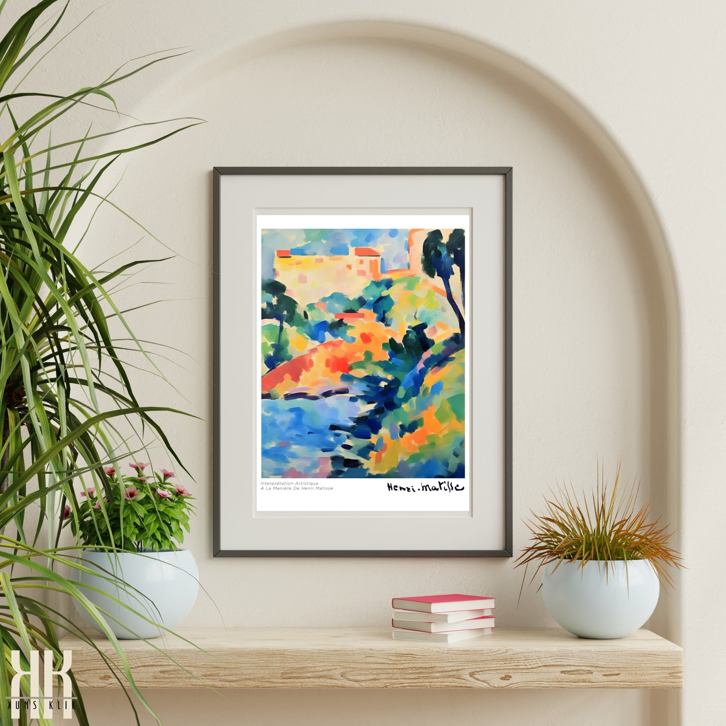 Matisse Style Inspired Modern Art Poster - 6