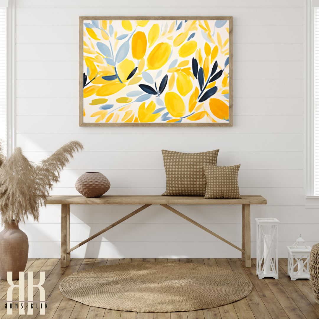 Bold Brushstrokes Nature Art Print