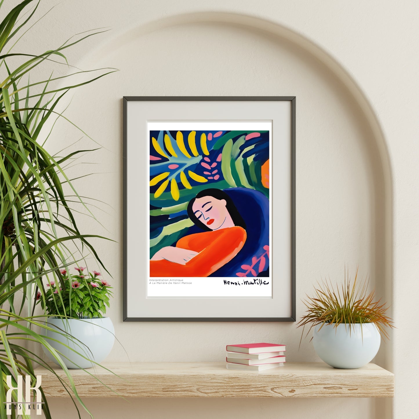 Matisse Style Inspired Modern Art Poster - 10