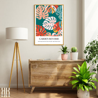 Colourful Contemporary Wall Art Poster - 15