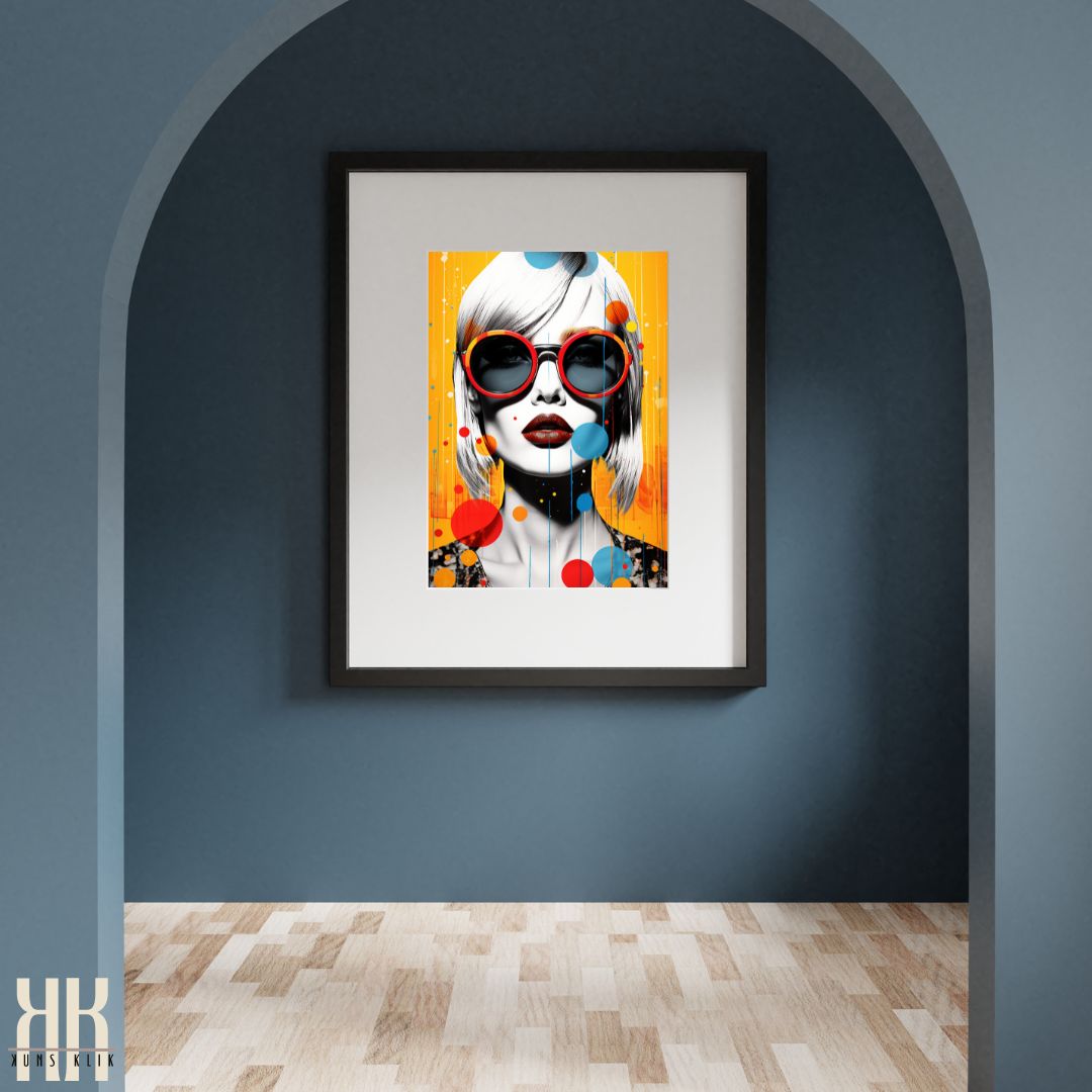 Bold Fashion Pop Art Print