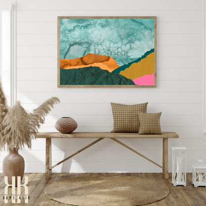 Abstract Modern Colorfull Wall Art - 12