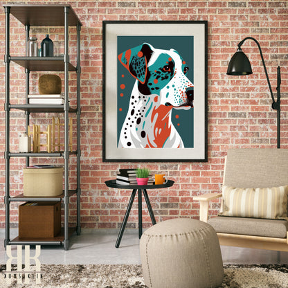 Modern Minimalist Dog Wall Art - 4