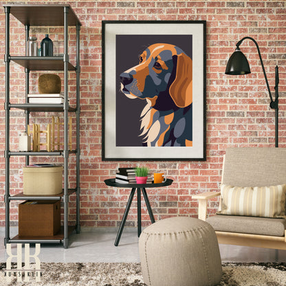 Modern Minimalist Dog Wall Art - 3