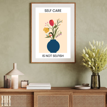Flower Motivation Flower Pattern Art Print - 6